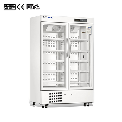 Double Door Laboratory Refrigerator